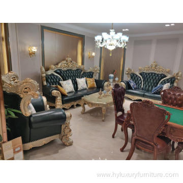 Classic Italian Luxury living room sofa Set